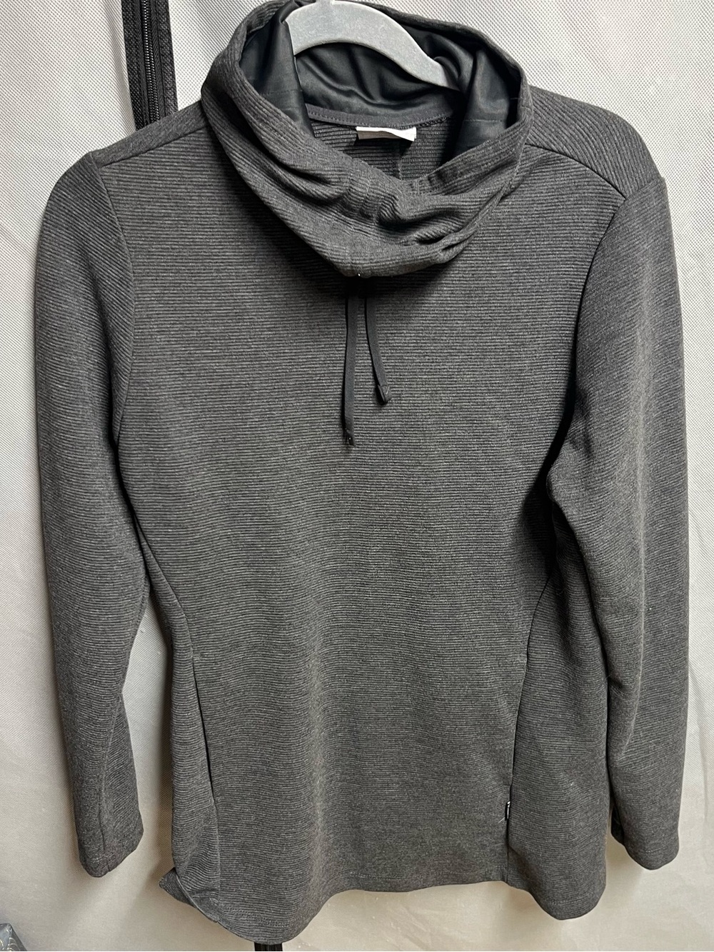 Women’s Charcoal Cowl neck Pullover Sweater w/pockets - Columbia